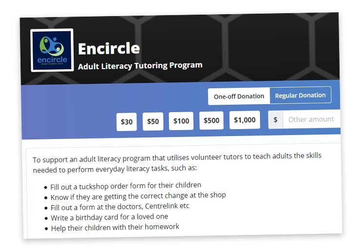 Donate to Encircle